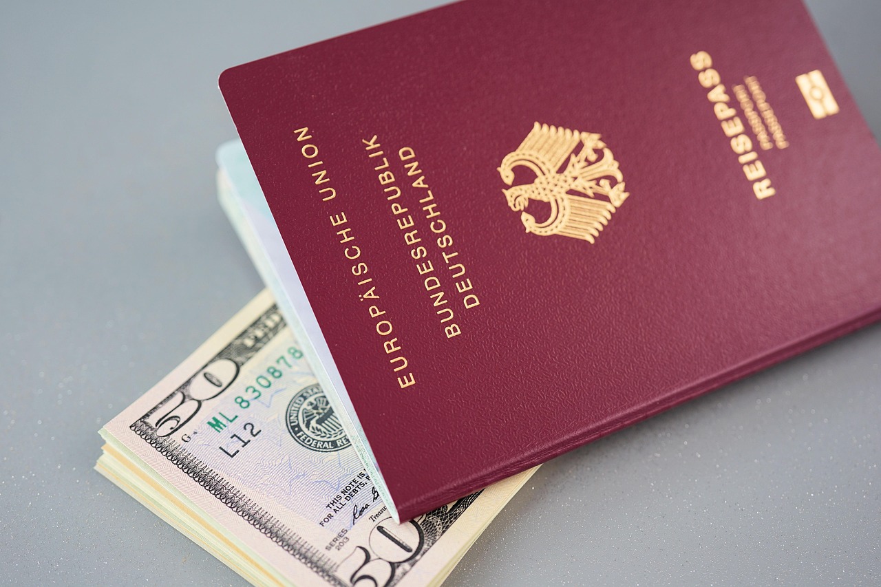 immigration officer passport stamp